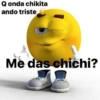 Q onda chikita ando triste Me das chichi?