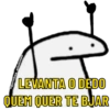 수 LEVANTA O DEDO QUEM QUER TE BJAR figurinhas whatsapp