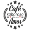 Café
saboroso
feito com
Amor