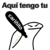 Aquí tengo tu cariñito Anabelle