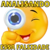 ANALISANDO
tre comer Bime
ESSA FALSIDADE