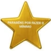 PARABÉNS POR FAZER O MÍNIMO