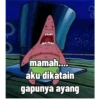 mamah.... aku dikatain gapunya ayang
