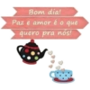 Bom dia!
Paz e amor é o que
quero pra nós!