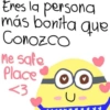 Eres la persona más bonita que Conozco Me safe Place O <3 U