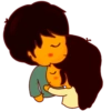 Cute couple stickers MoonTele 5