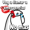 Voy a llamar a emergencias No mas