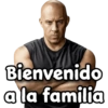 Ociscclove Stickers Bienvenido a la familia