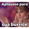 Aplausos para sua burrice