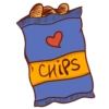 Cute Food Sticker Puns Pack 12