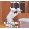 Sedang Mencintai diri sendiri
