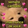 sempre
cansado
mas nunca
de você
