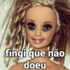 fingi que não doeu