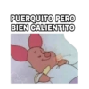 PUERQUITO PERO
BIEN CALIENTITO
>