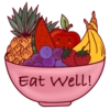Cute Food Sticker Puns Pack 10