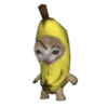 Stiker pisang~kucing~ 23