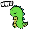 Más dinosaurios kawaii 16