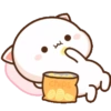 Mochis Peach Cat Animados 24