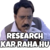 RESEARCH KAR RAHA HU
