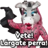 Vete! Lárgate perra!
