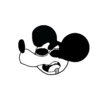 Stickers Mickey mouse 2.5 12