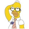 Stickers De Los Simpsons 10