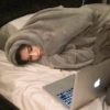 Laptop burrito