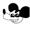 Stickers Mickey mouse 2.5 25