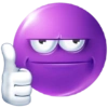 Emoji iPhone Purple 🔮 18