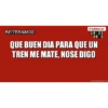 REITERAMOS crómica 16:21 26-5 QUE BUEN DIA PARA QUE UN TREN ME MATE, NOSE DIGO PLACASROJAS TV