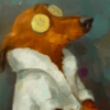 Pinturas de memes animalitos🤎 11
