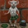 Pinturas de memes animalitos🤎 14