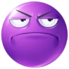 Emoji iPhone Purple 🔮 16