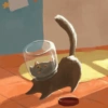 Pinturas de memes animalitos🤎 8
