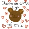 Quiero un abrazo tuyo 20 P M ♡ B mi osito ♡