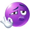 Emoji iPhone Purple 🔮 12