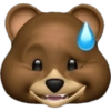 Emoji iphone brown  14