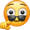 Очки указывают