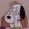 🐾 Snoopy triste 😭 4🦴 6