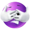 Emoji iPhone Purple 🔮 5