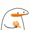 Flork comendo  14