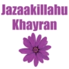 Jazaakillahu Khayran