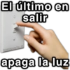 El último en salir @paraguayita_01 apaga la luz