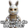 geys una lucha de besos va?
