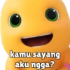 Dino Kuning Nailoong Sticker94 10