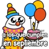 Feliz cumpleaños septiembre 🎊🎂 5