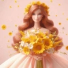 Barbie Flores Amarillas 🌼🌻💅🏻 14