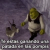 Te estás ganando una patada en las pompis