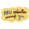 AKU minta maaf ya Д