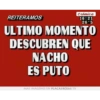 REITERAMOS Crómica 16:21 26.5 ULTIMO MOMENTO DESCUBREN QUE NACHO ES PUTO MAS IMAGENES EN PLACASROJAS.TV